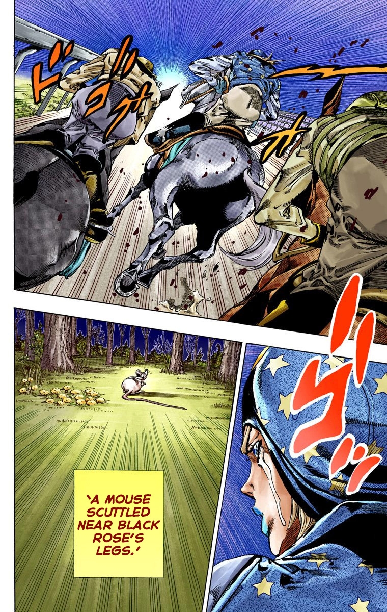 JoJo's Bizarre Adventure Steel Ball Run Colored Manga