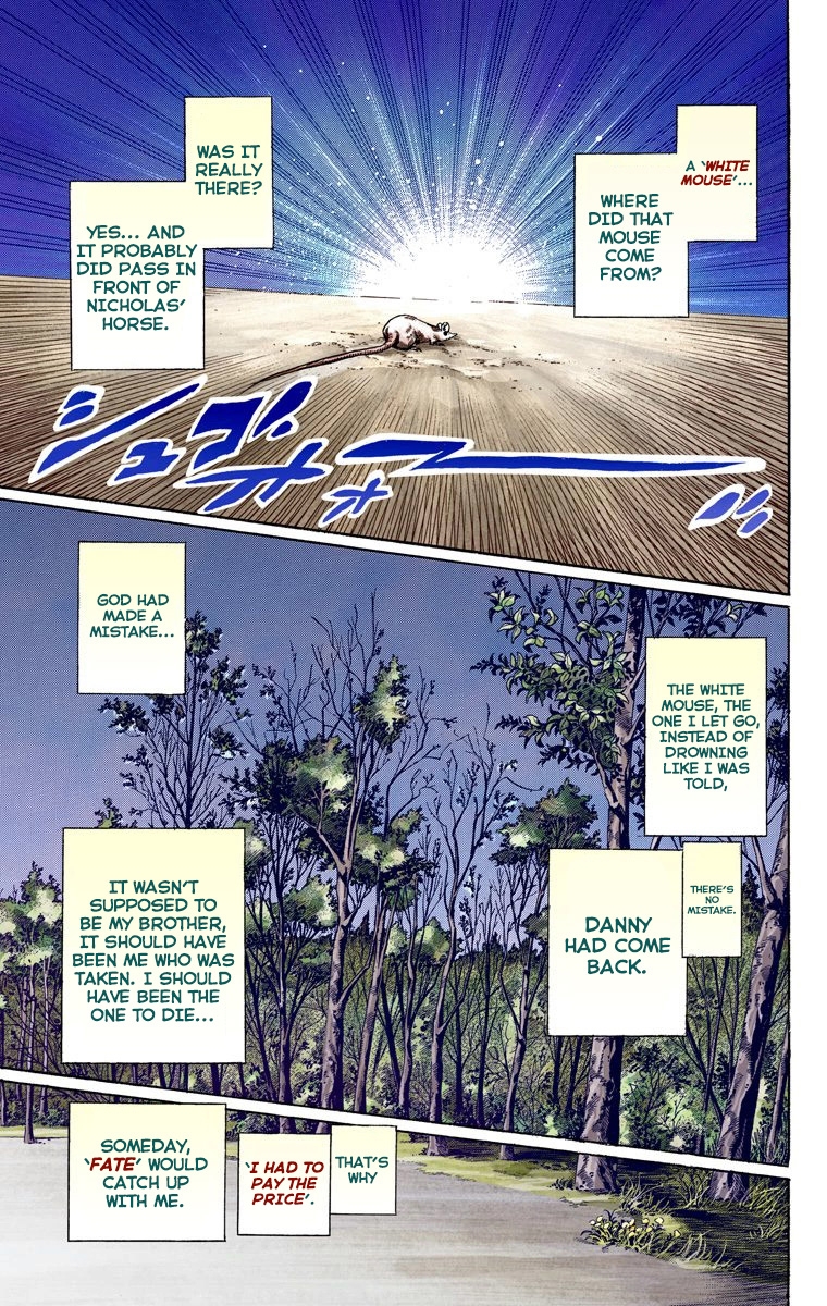 JoJo's Bizarre Adventure Steel Ball Run Colored Manga