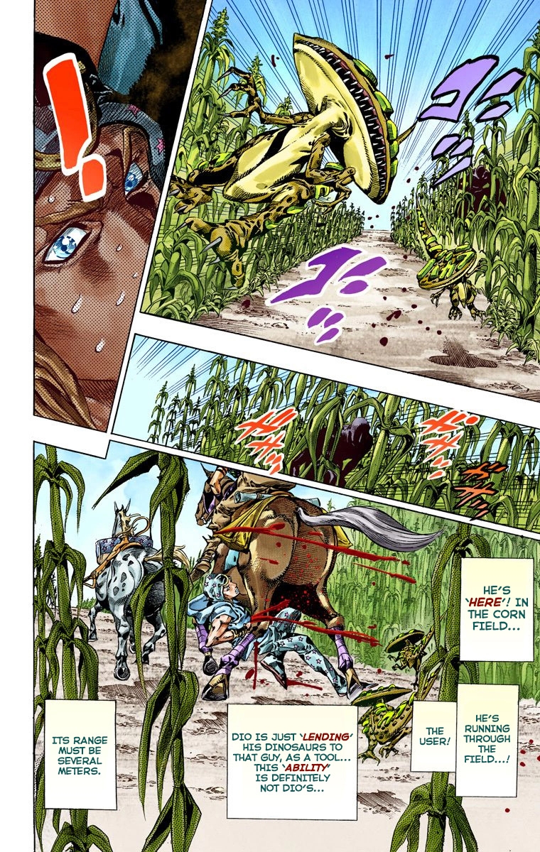 JoJo's Bizarre Adventure Steel Ball Run Colored Manga