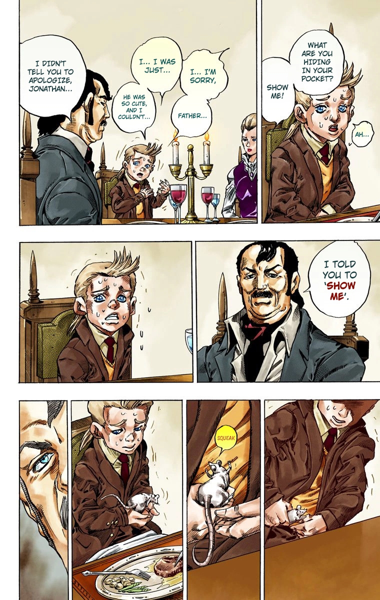 JoJo's Bizarre Adventure Steel Ball Run Colored Manga