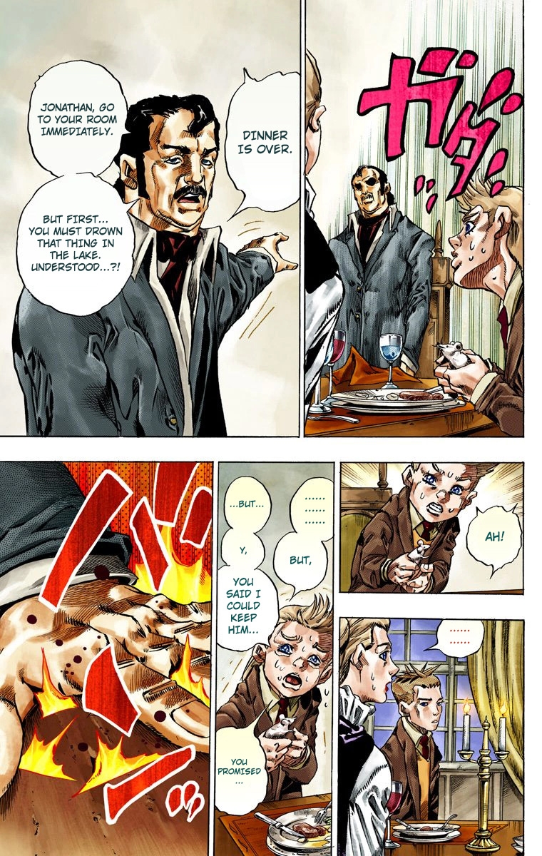 JoJo's Bizarre Adventure Steel Ball Run Colored Manga