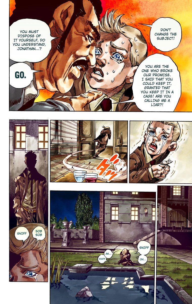 JoJo's Bizarre Adventure Steel Ball Run Colored Manga