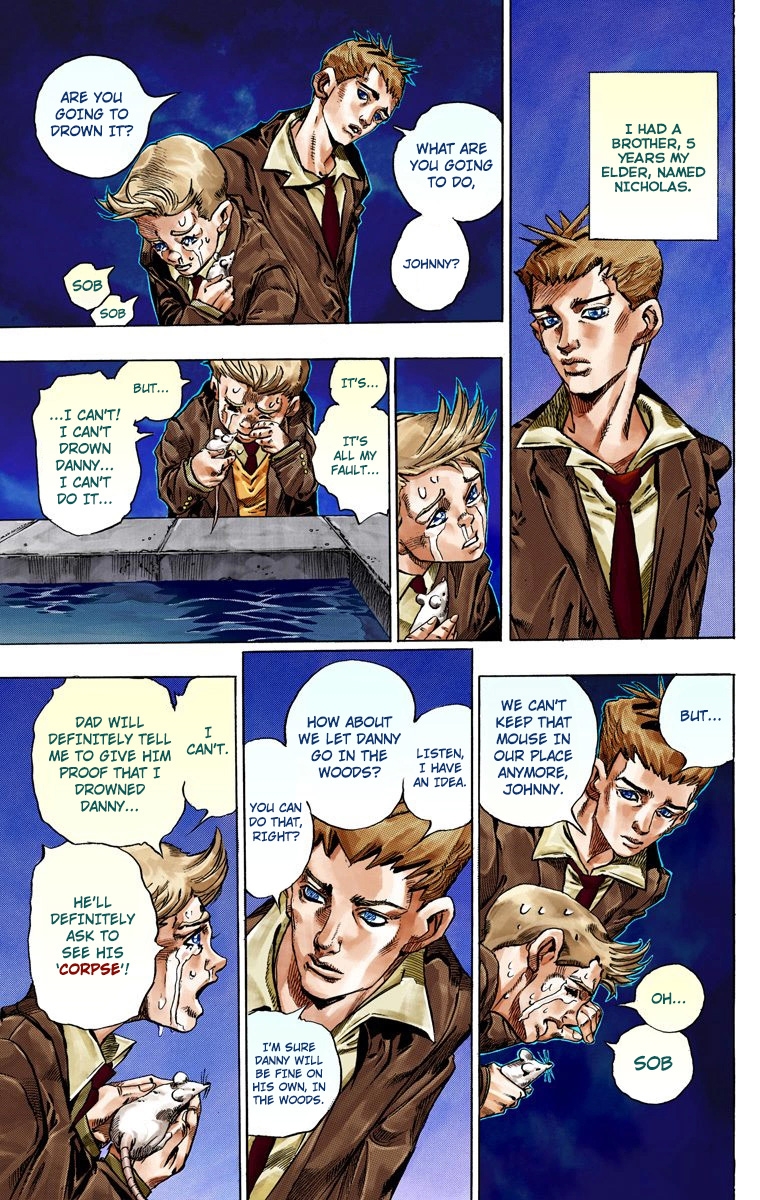 JoJo's Bizarre Adventure Steel Ball Run Colored Manga