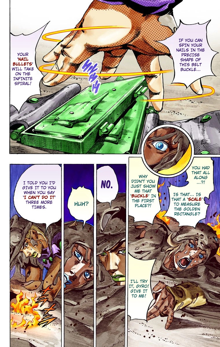 JoJo's Bizarre Adventure Steel Ball Run Colored Manga