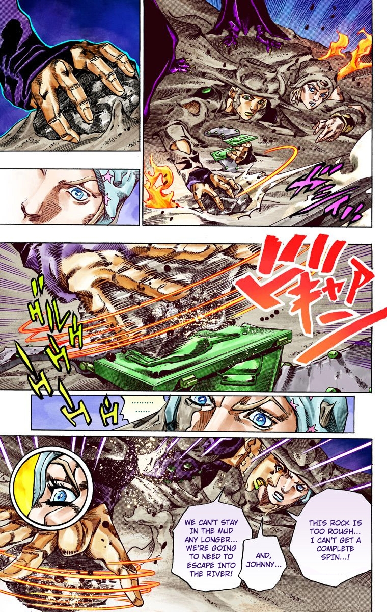 JoJo's Bizarre Adventure Steel Ball Run Colored Manga