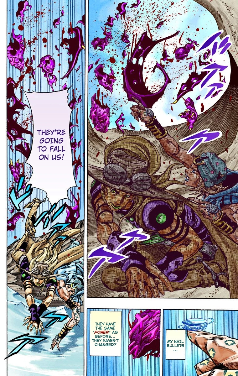 JoJo's Bizarre Adventure Steel Ball Run Colored Manga