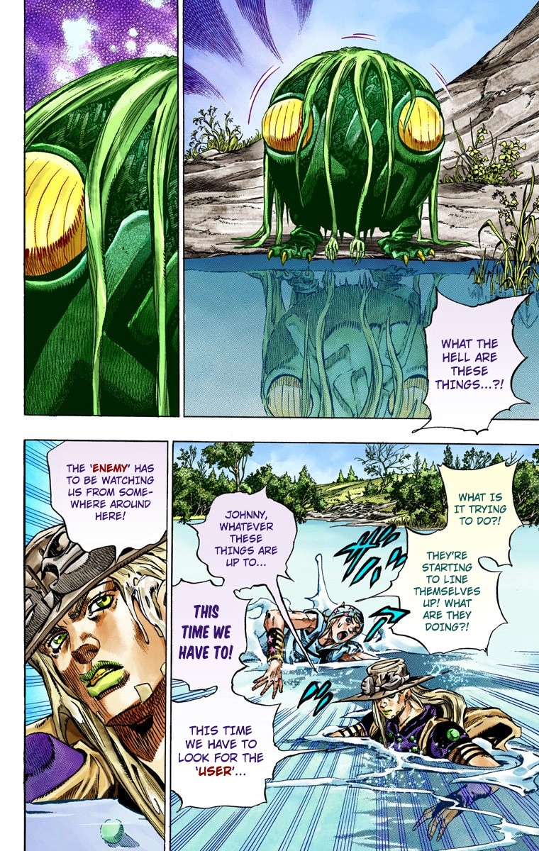 JoJo's Bizarre Adventure Steel Ball Run Colored Manga