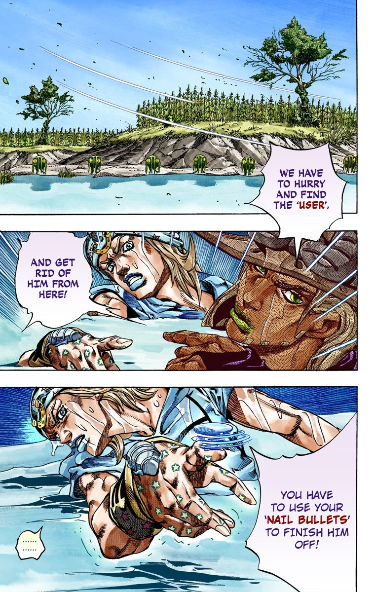 JoJo's Bizarre Adventure Steel Ball Run Colored Manga