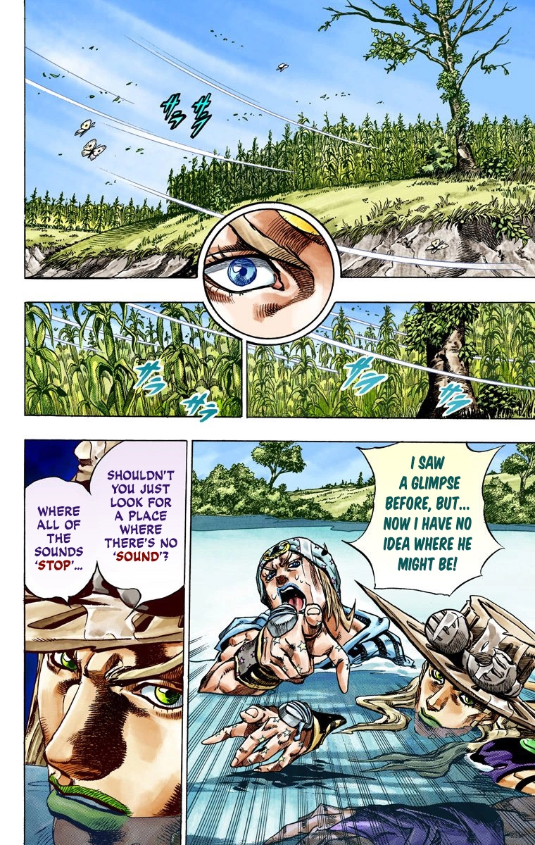 JoJo's Bizarre Adventure Steel Ball Run Colored Manga
