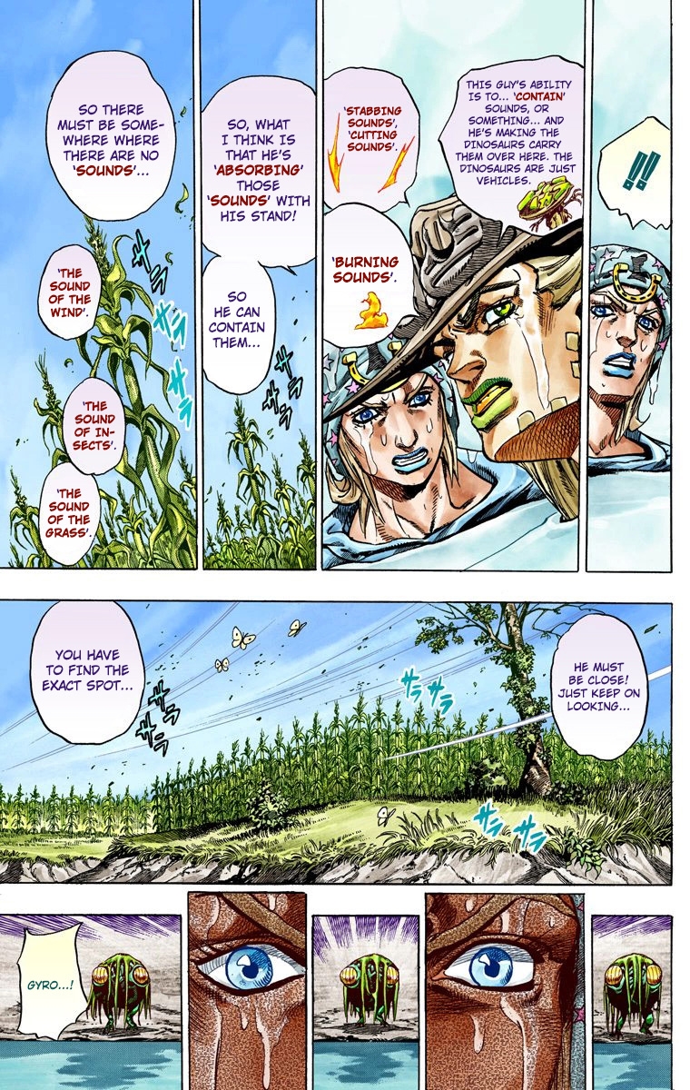 JoJo's Bizarre Adventure Steel Ball Run Colored Manga