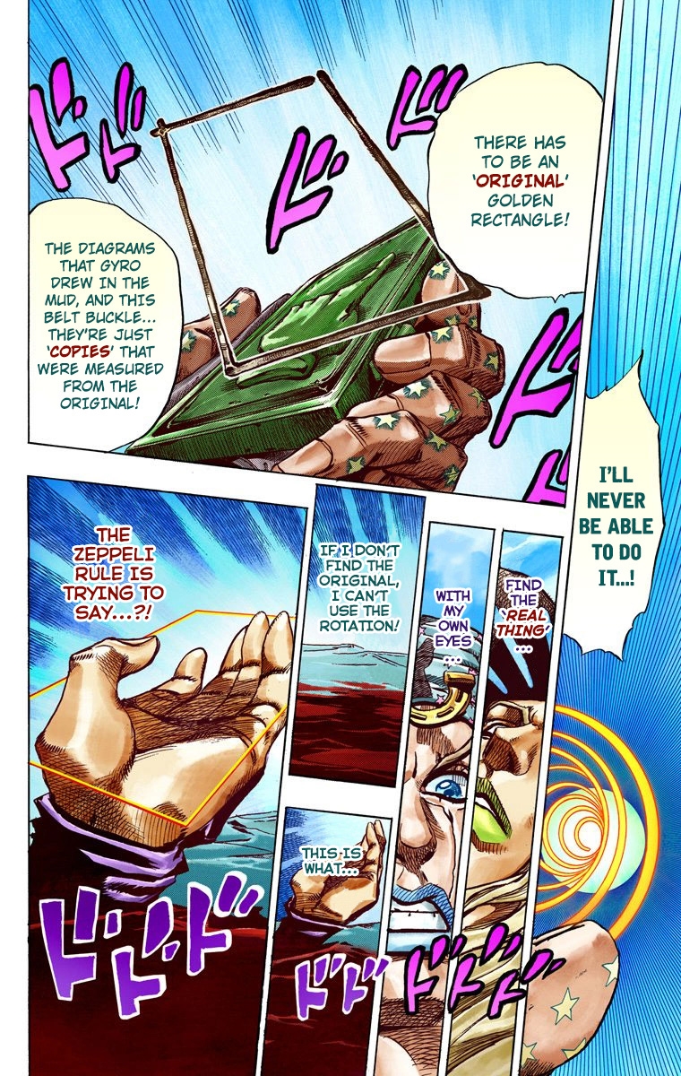 JoJo's Bizarre Adventure Steel Ball Run Colored Manga