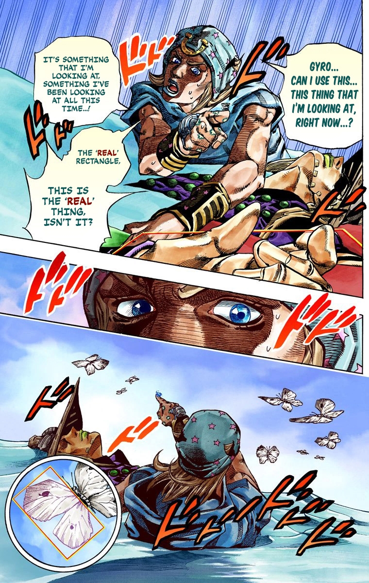 JoJo's Bizarre Adventure Steel Ball Run Colored Manga