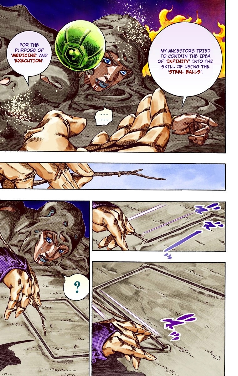 JoJo's Bizarre Adventure Steel Ball Run Colored Manga