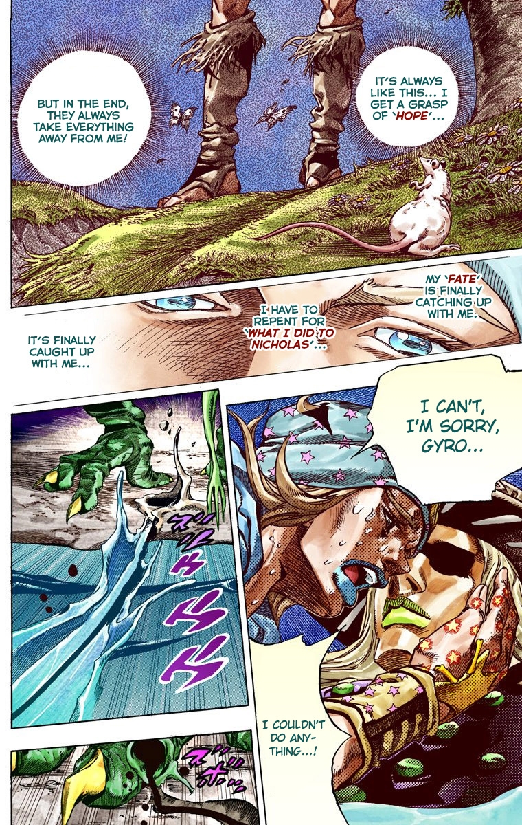 JoJo's Bizarre Adventure Steel Ball Run Colored Manga