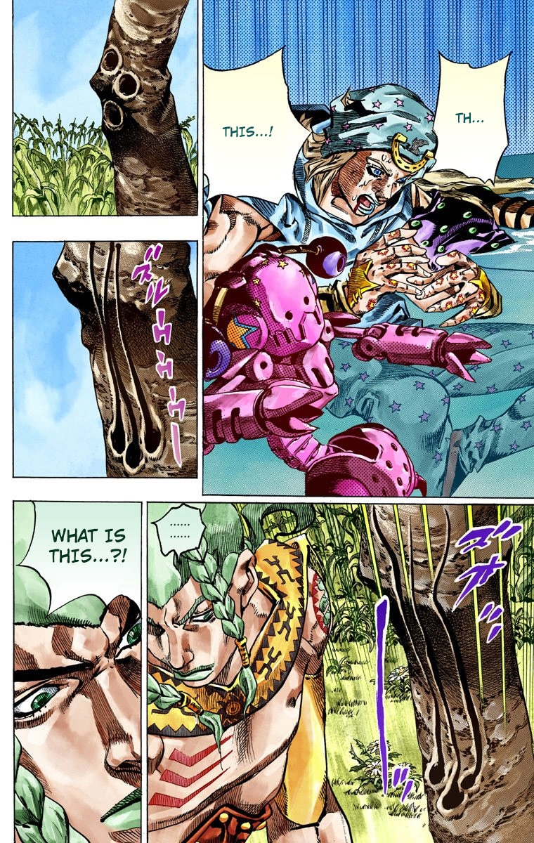 JoJo's Bizarre Adventure Steel Ball Run Colored Manga