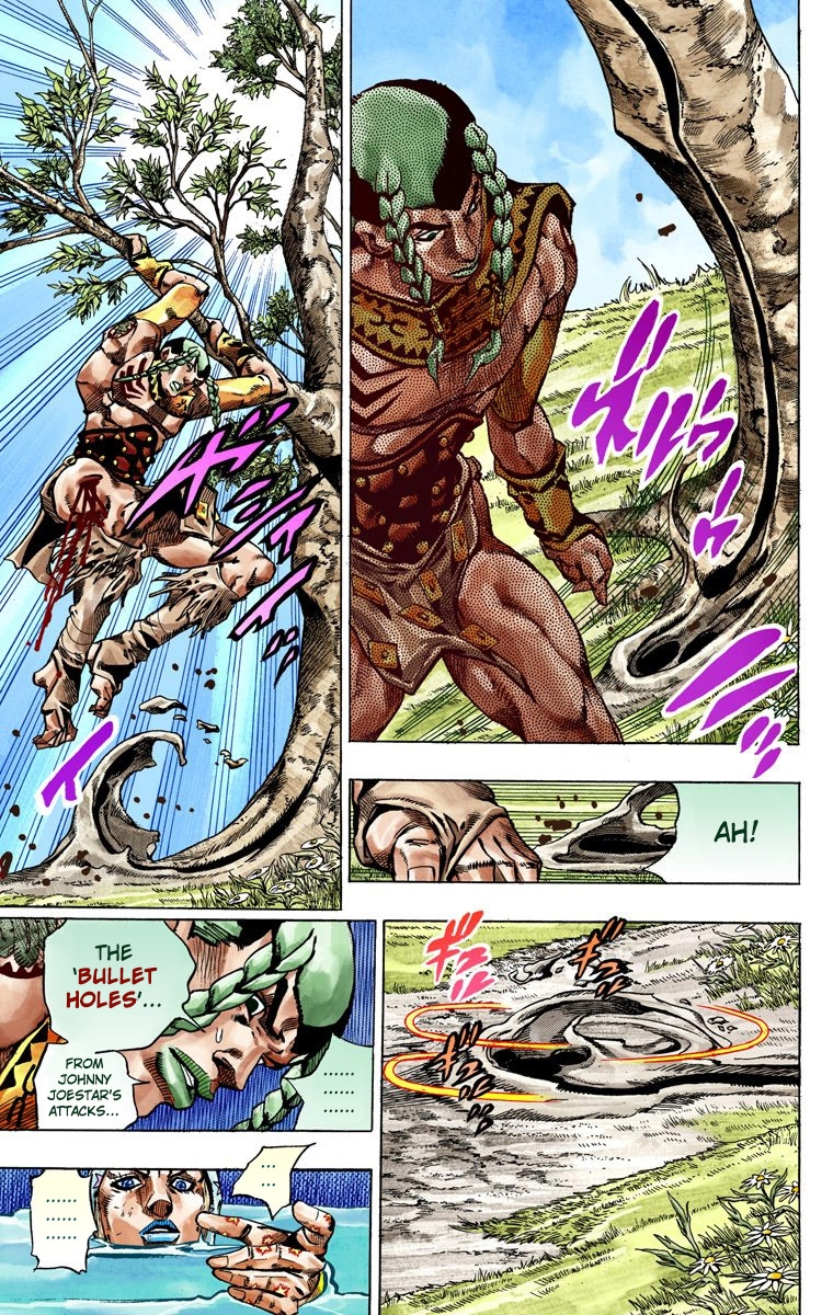 JoJo's Bizarre Adventure Steel Ball Run Colored Manga