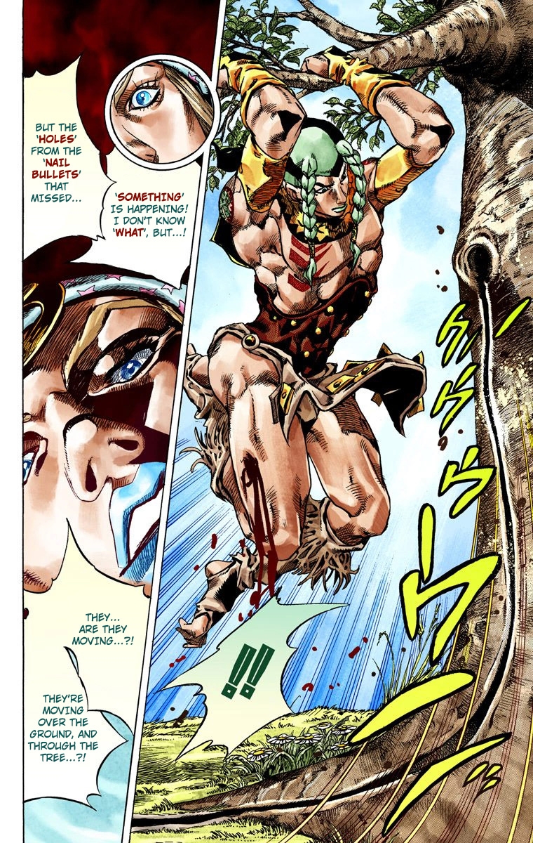 JoJo's Bizarre Adventure Steel Ball Run Colored Manga