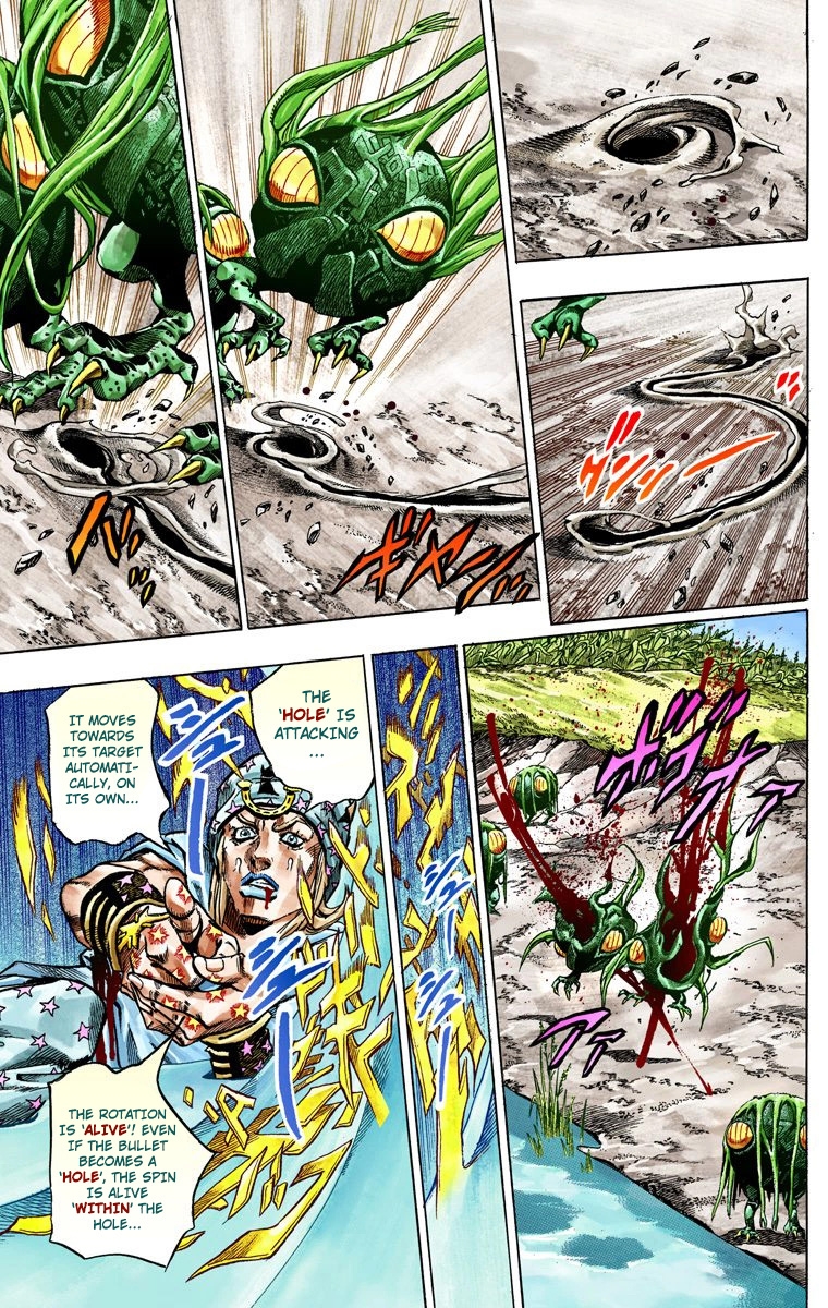 JoJo's Bizarre Adventure Steel Ball Run Colored Manga