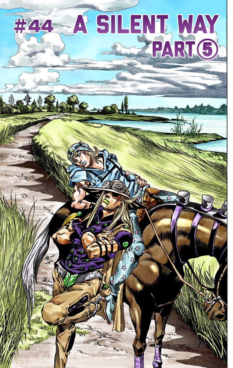 JoJo's Bizarre Adventure Steel Ball Run Colored Manga