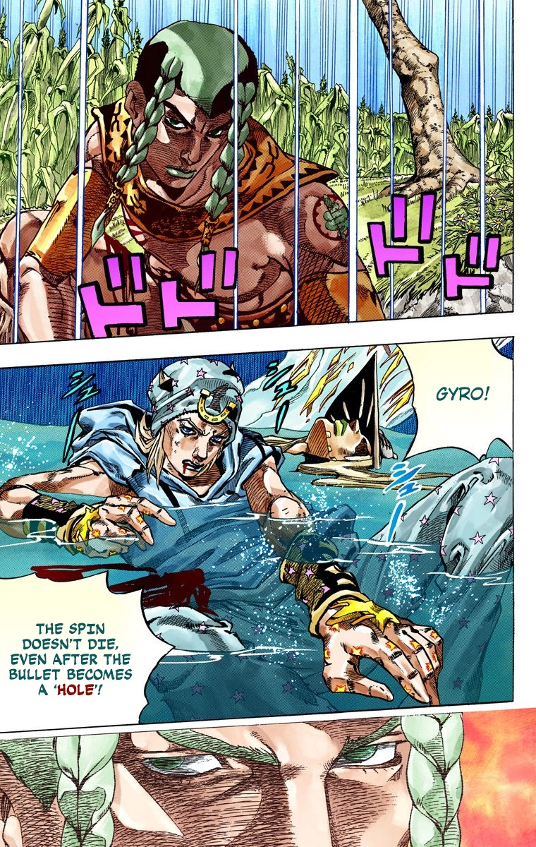 JoJo's Bizarre Adventure Steel Ball Run Colored Manga