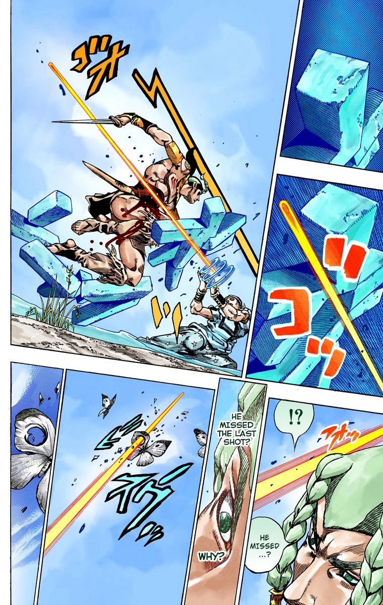 JoJo's Bizarre Adventure Steel Ball Run Colored Manga