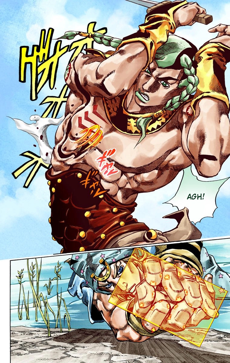 JoJo's Bizarre Adventure Steel Ball Run Colored Manga