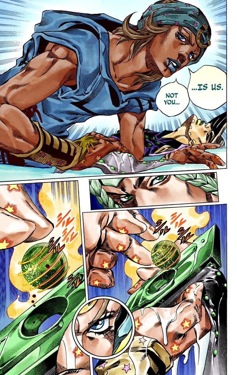 JoJo's Bizarre Adventure Steel Ball Run Colored Manga