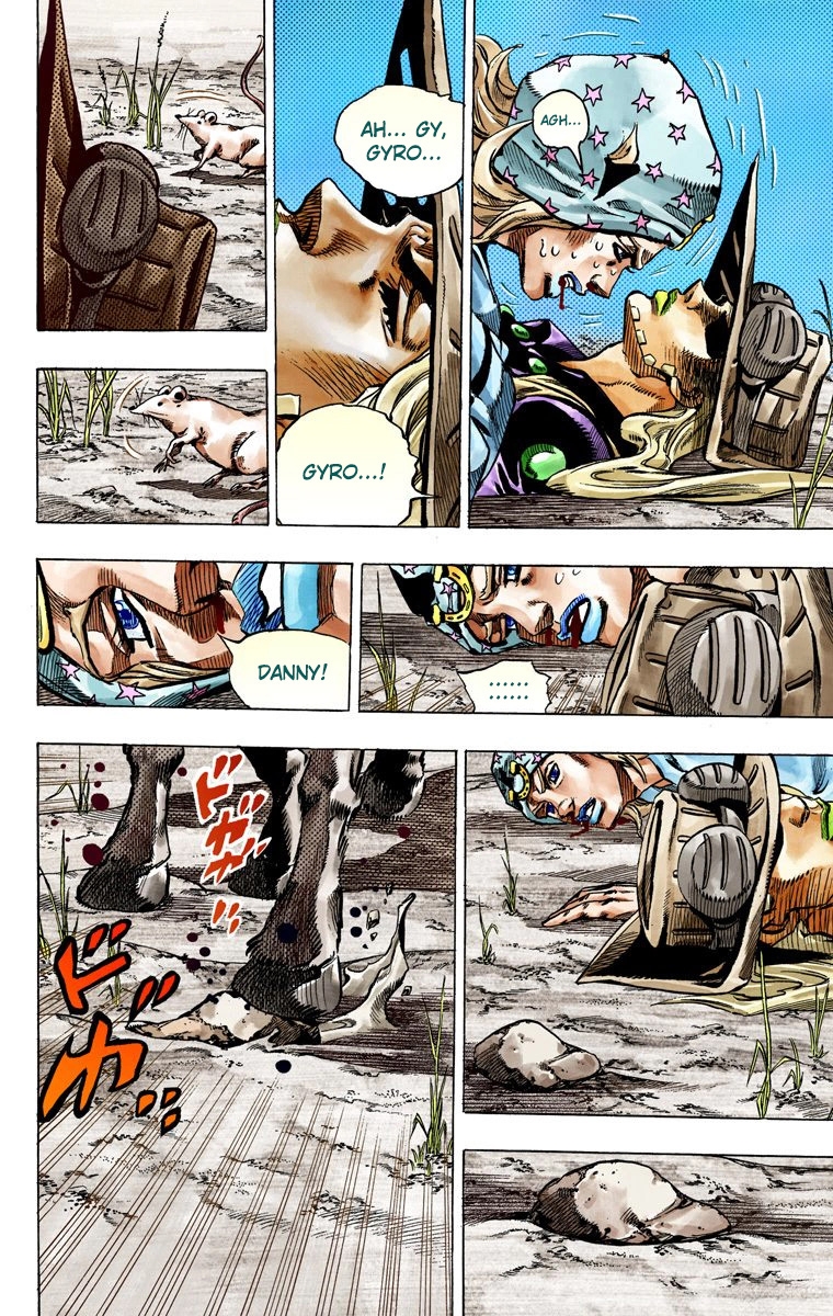 JoJo's Bizarre Adventure Steel Ball Run Colored Manga