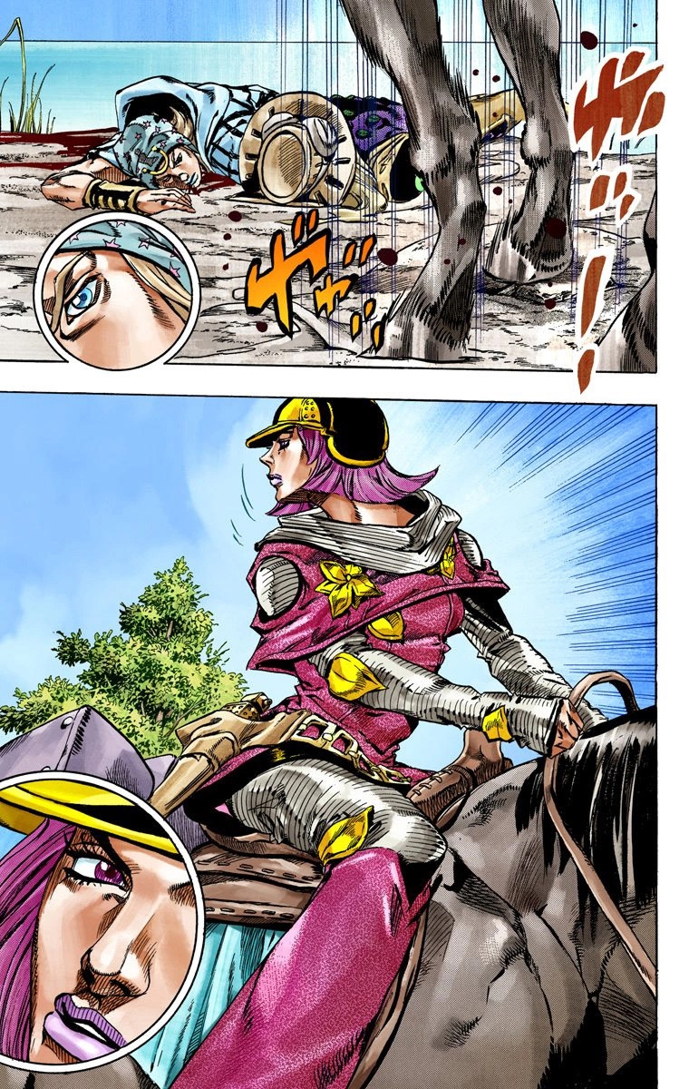 JoJo's Bizarre Adventure Steel Ball Run Colored Manga