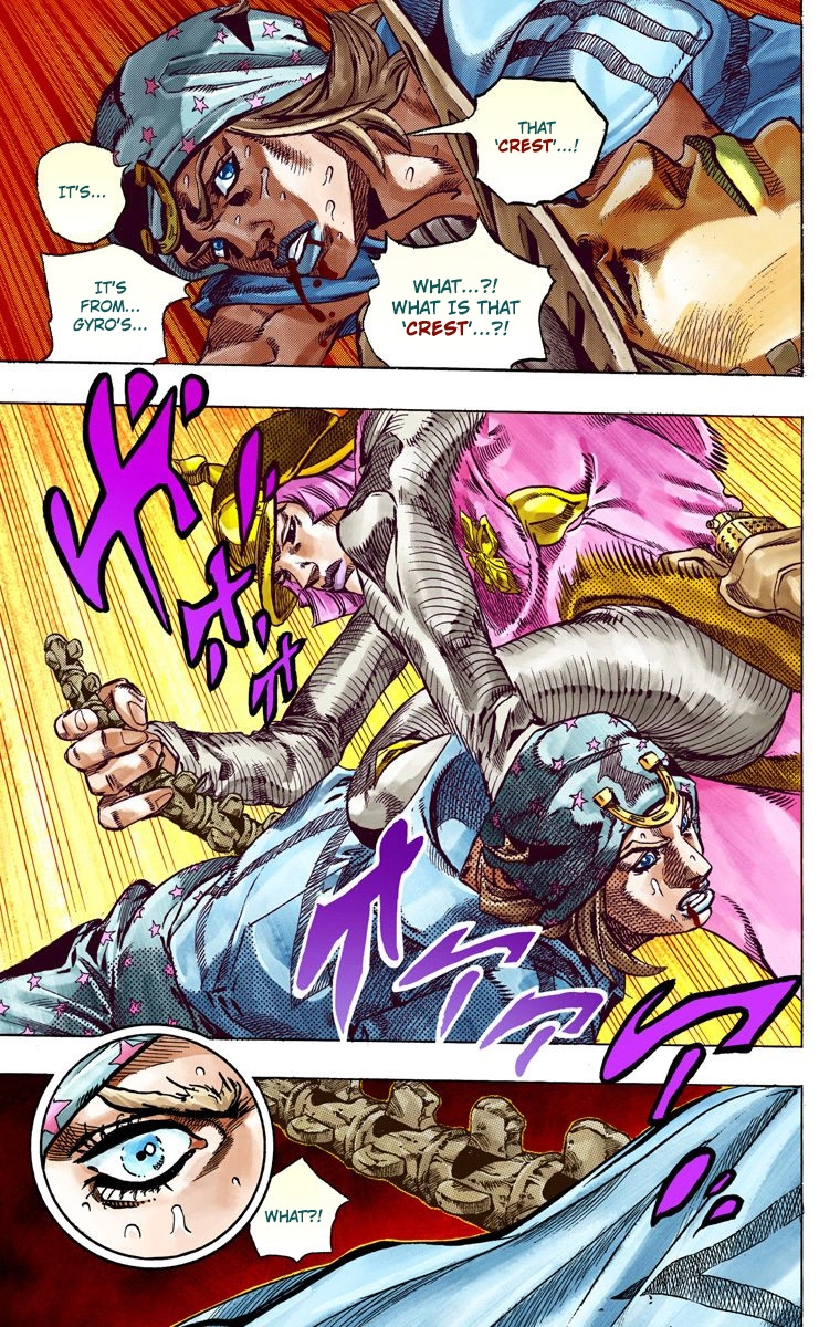 JoJo's Bizarre Adventure Steel Ball Run Colored Manga