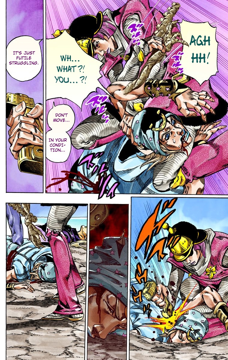 JoJo's Bizarre Adventure Steel Ball Run Colored Manga