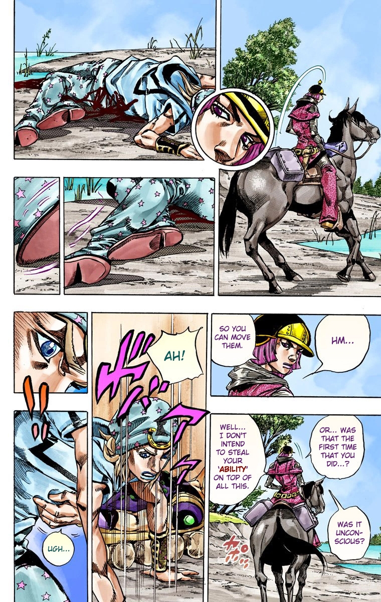 JoJo's Bizarre Adventure Steel Ball Run Colored Manga