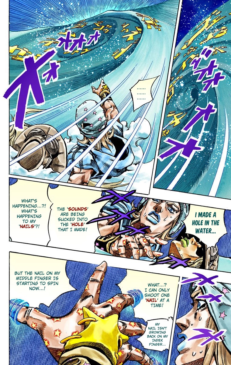 JoJo's Bizarre Adventure Steel Ball Run Colored Manga