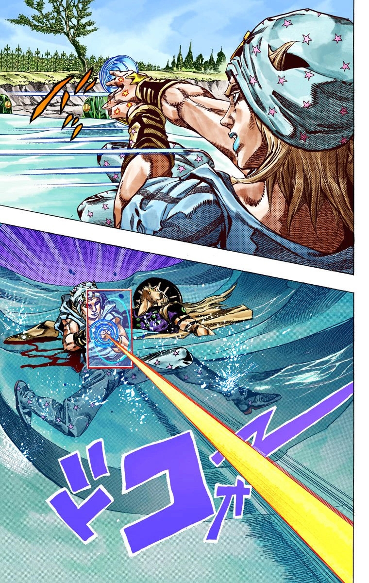JoJo's Bizarre Adventure Steel Ball Run Colored Manga