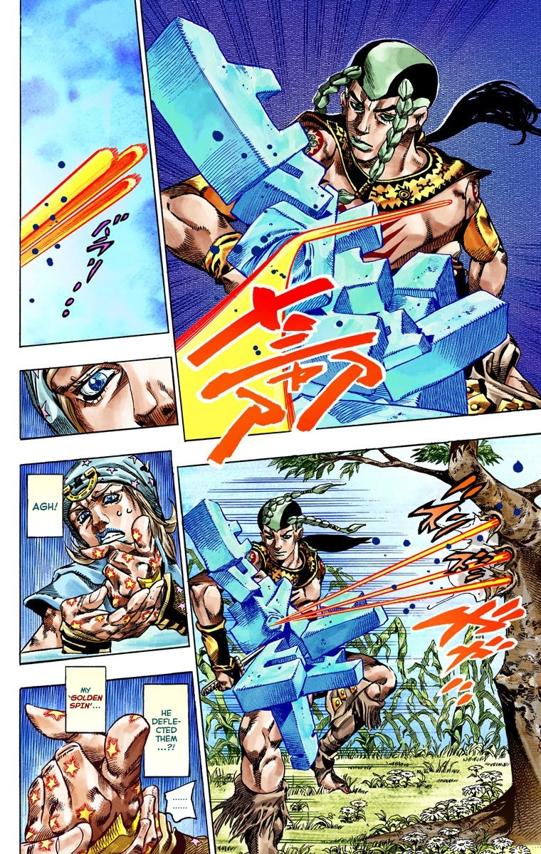 JoJo's Bizarre Adventure Steel Ball Run Colored Manga