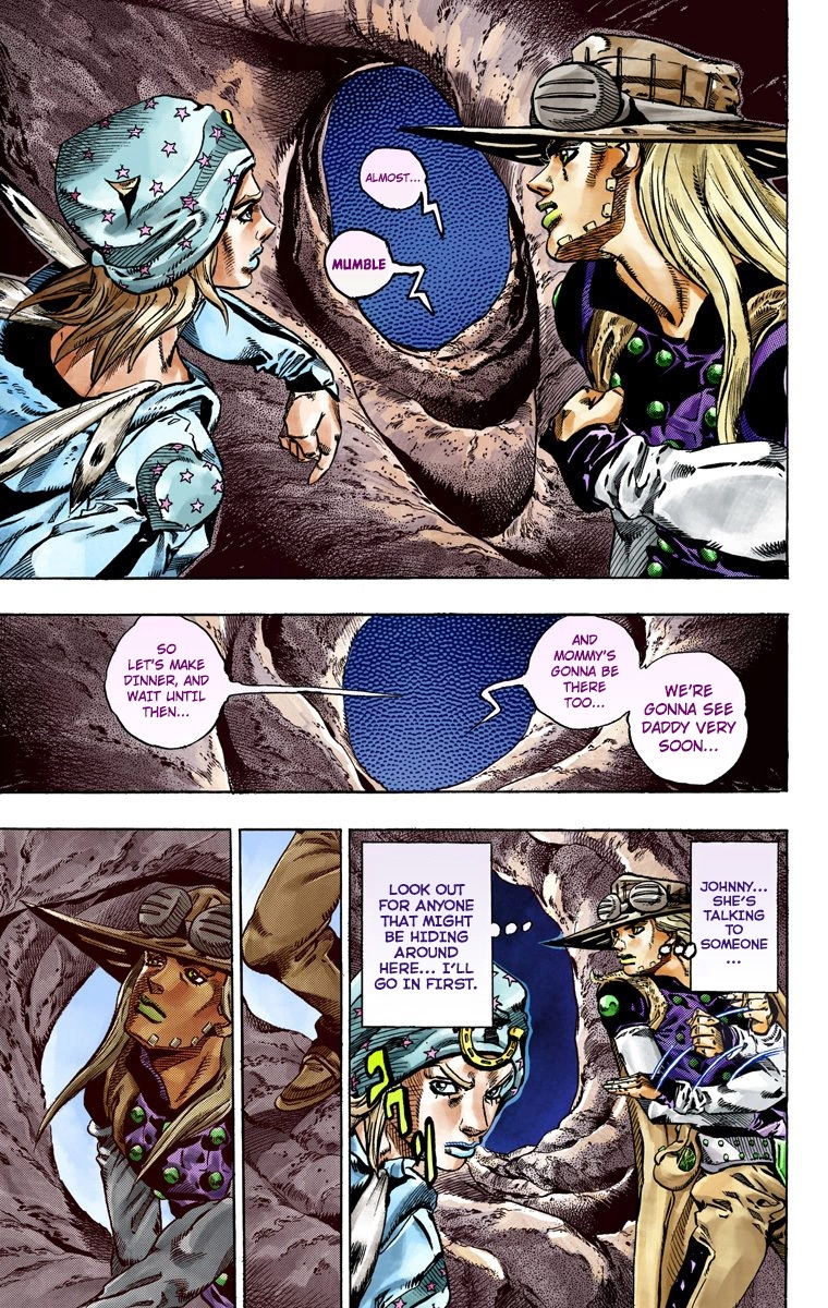 JoJo's Bizarre Adventure Steel Ball Run Colored Manga
