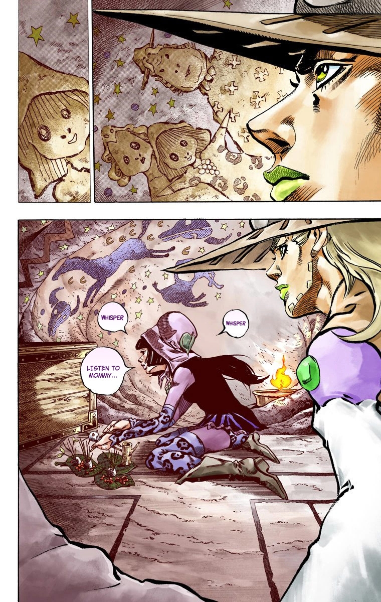JoJo's Bizarre Adventure Steel Ball Run Colored Manga