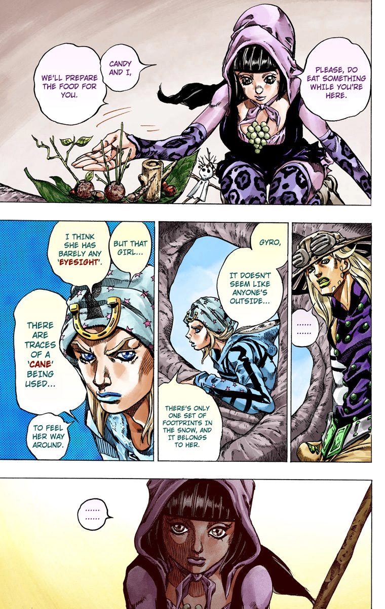 JoJo's Bizarre Adventure Steel Ball Run Colored Manga