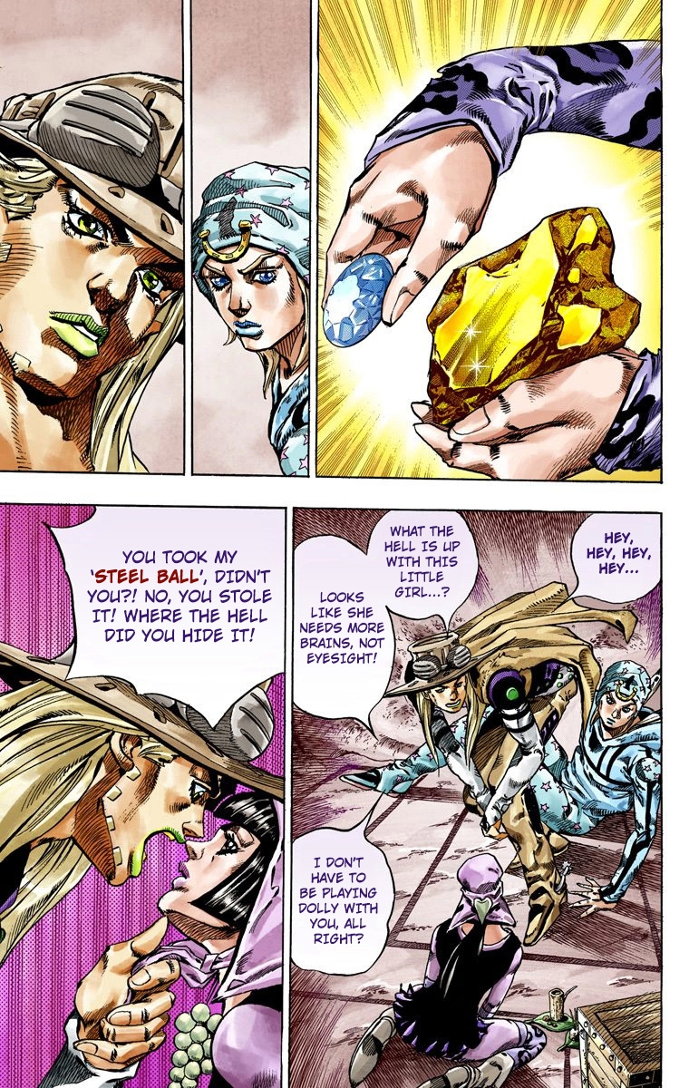 JoJo's Bizarre Adventure Steel Ball Run Colored Manga