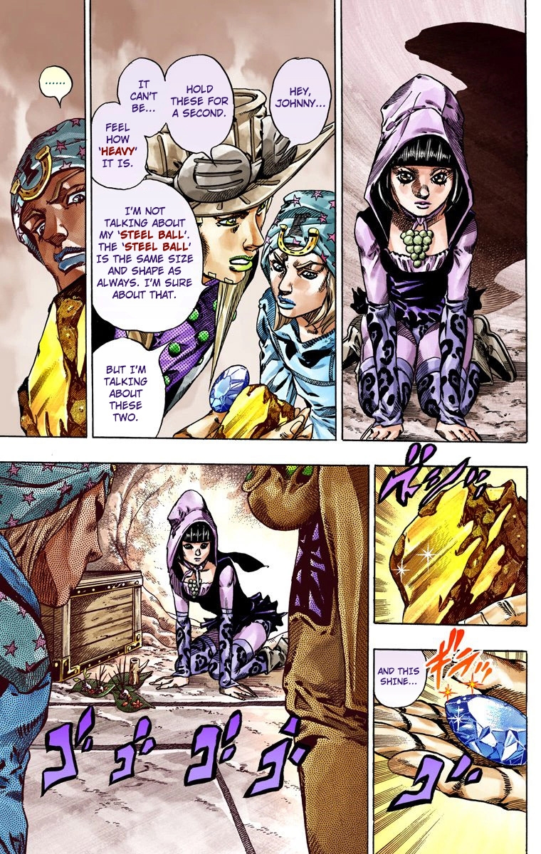 JoJo's Bizarre Adventure Steel Ball Run Colored Manga