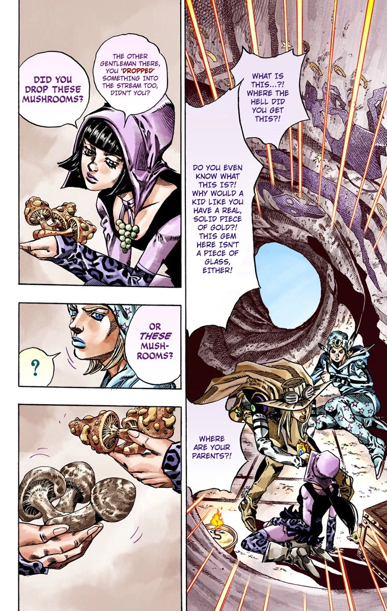 JoJo's Bizarre Adventure Steel Ball Run Colored Manga