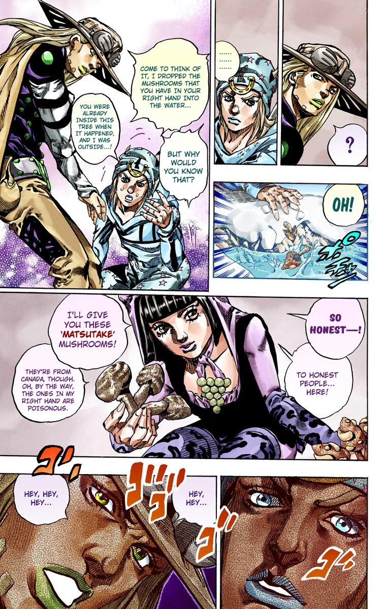 JoJo's Bizarre Adventure Steel Ball Run Colored Manga