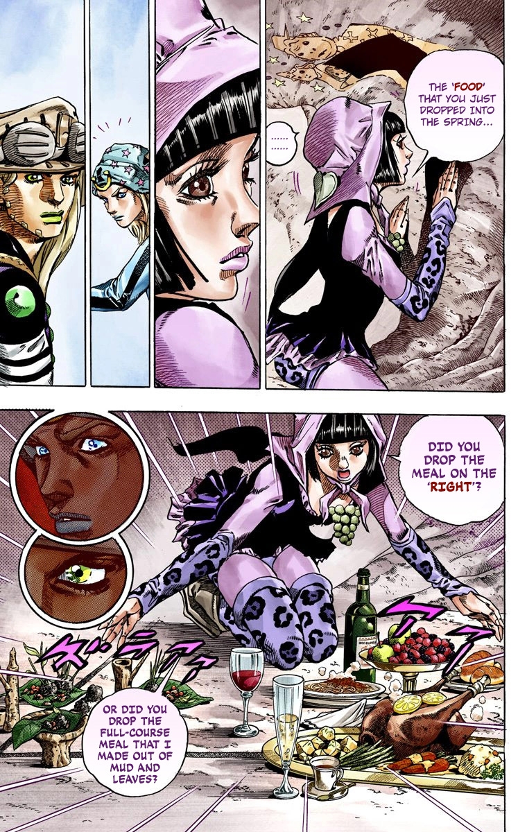 JoJo's Bizarre Adventure Steel Ball Run Colored Manga