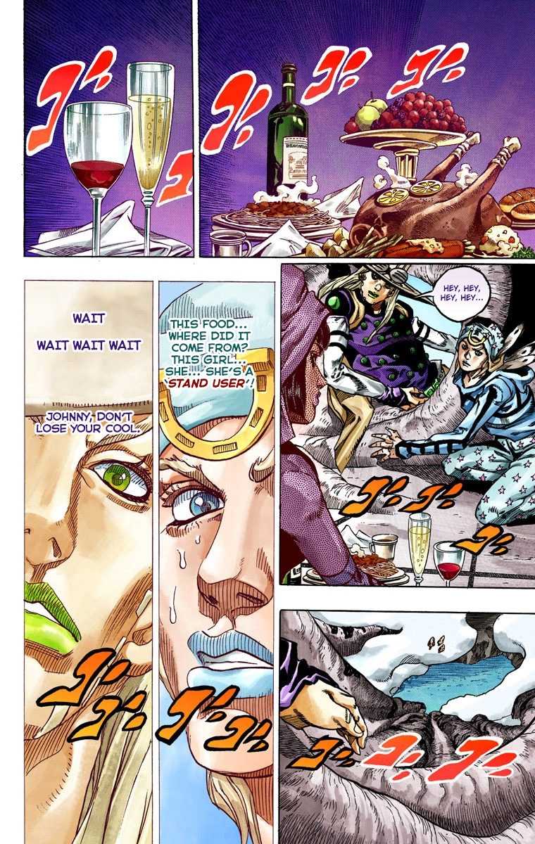 JoJo's Bizarre Adventure Steel Ball Run Colored Manga