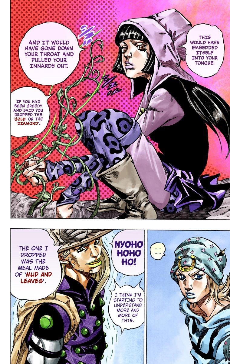 JoJo's Bizarre Adventure Steel Ball Run Colored Manga