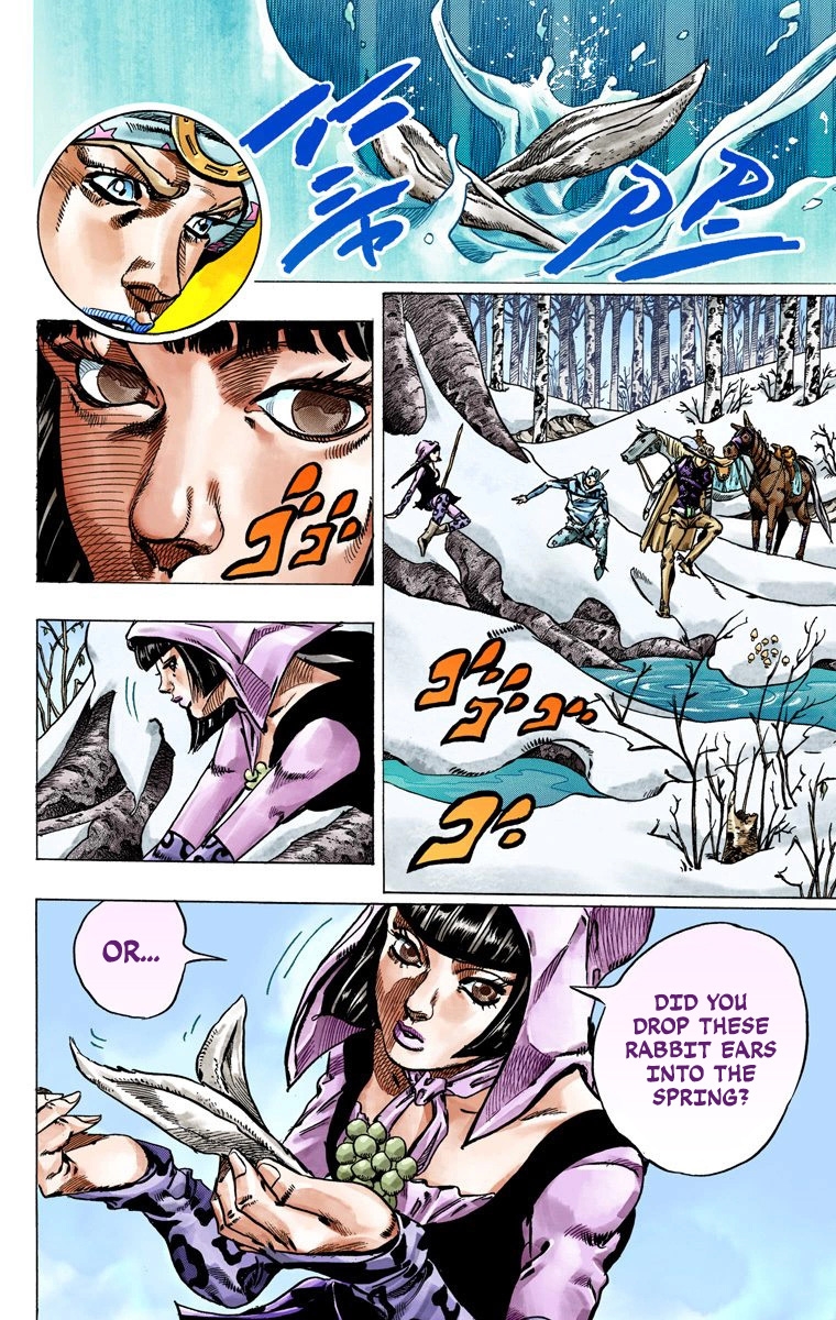 JoJo's Bizarre Adventure Steel Ball Run Colored Manga