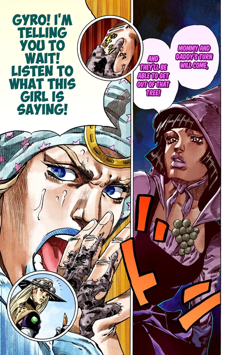 JoJo's Bizarre Adventure Steel Ball Run Colored Manga