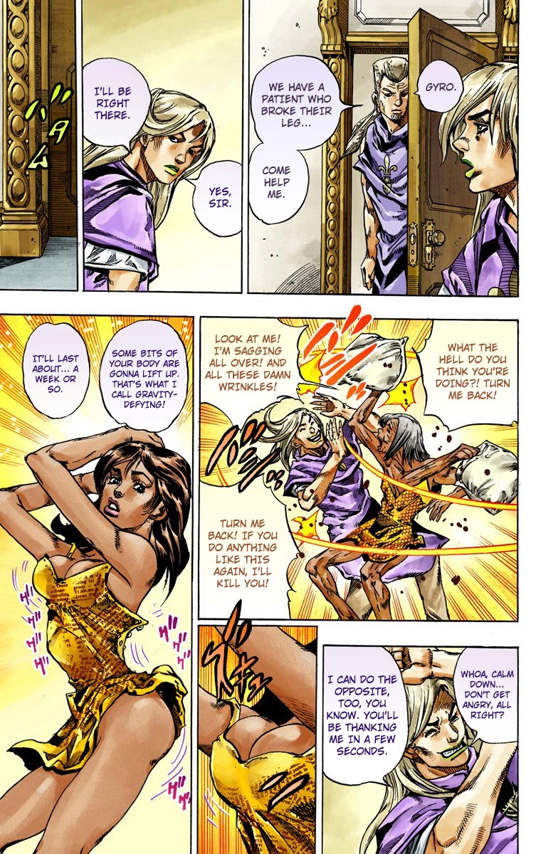 JoJo's Bizarre Adventure Steel Ball Run Colored Manga