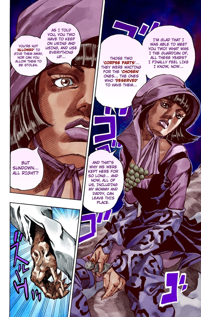 JoJo's Bizarre Adventure Steel Ball Run Colored Manga