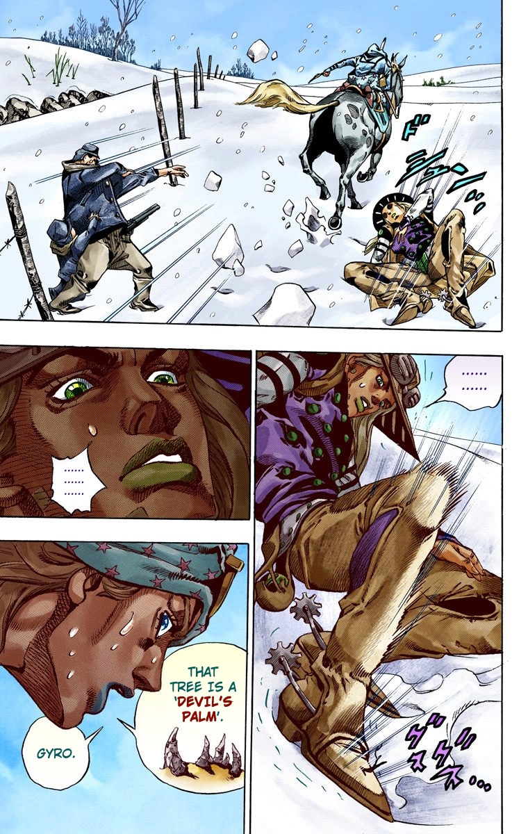 JoJo's Bizarre Adventure Steel Ball Run Colored Manga